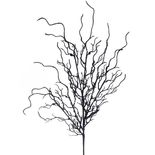 27" Black Glitter Twig Pick by Ashland®